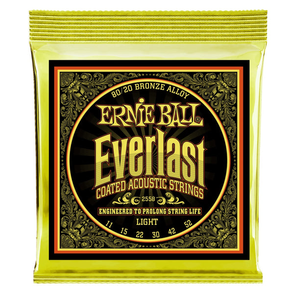 ERNIE BALL Everlast Coated - Light 11-52 Gauge