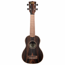 Kala Satin Ebony Soprano Ukulele KA-EBY-S