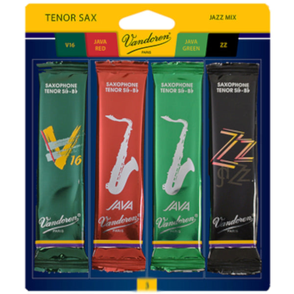 VANDOREN Tenor Sax Jazz Mix 2.5 - 4 Pack