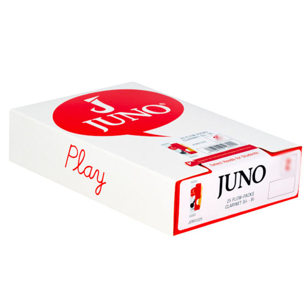 JUNO B Flat Clarinet Reed Box of 25 - Grade 1.5