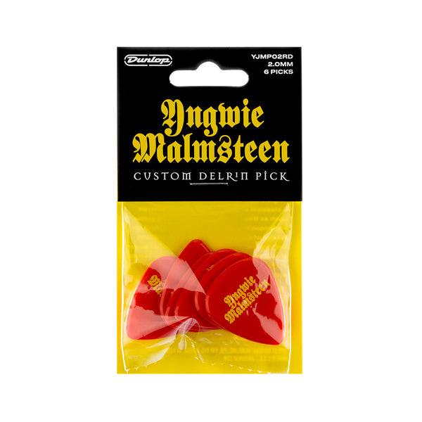 DUNLOP Yngwie Malmsteen Guitar Picks QTY 6 Player Pack