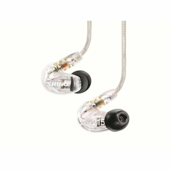 SHURE SE215 In Ear Monitor Headphones - Clear