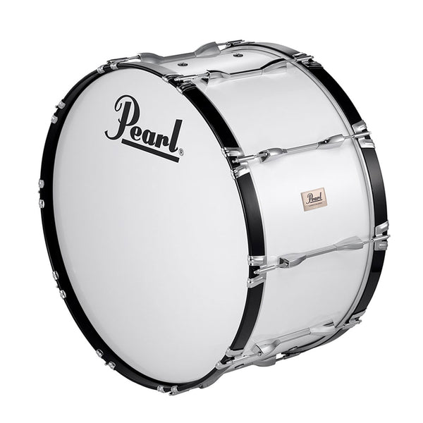 PEARL Competitor Marching Bass Drum 18 x 14 - Pure White