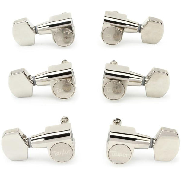 TAYLOR GUITAR TUNERS 1:18- 6ST- POLISHED NICKEL