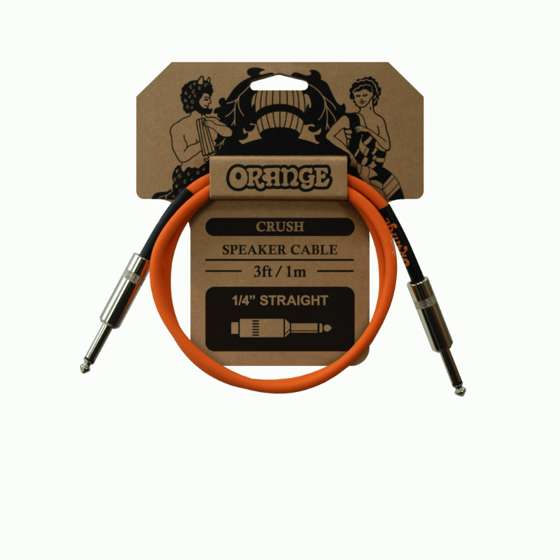 ORANGE Crush 3ft Speaker Cable Jack