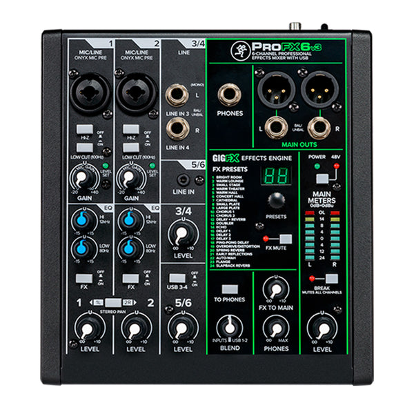 MACKIE ProFX6v3 Mixer