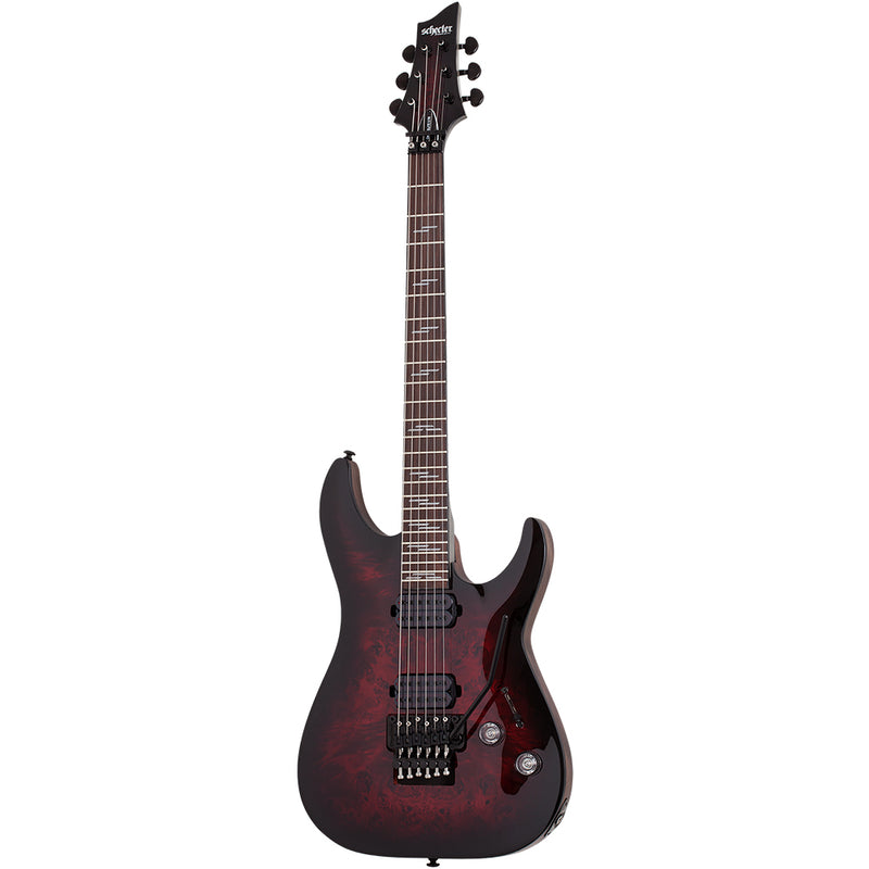 SCHECTER Omen Elite 6 FR - Black Cherry Burst