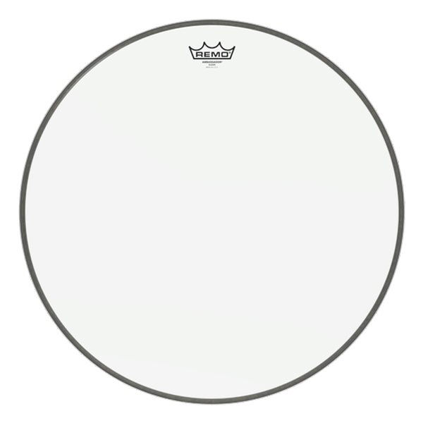 REMO Ambassador 20" Bass Drum  - Clear
