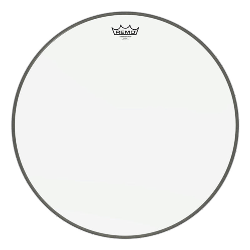 REMO Ambassador 20" Bass Drum  - Clear