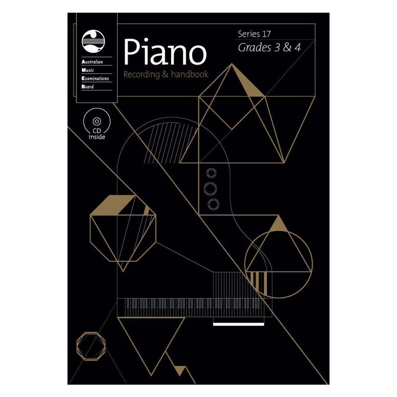 AMEB Piano Series 17 Grade 3 & 4 Recording and Handbook