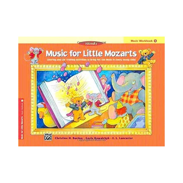 Music for Little Mozarts Workbook 1