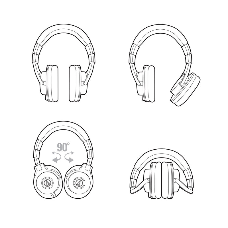 Audio Technica ATH-M40X Professional Monitor Headphones