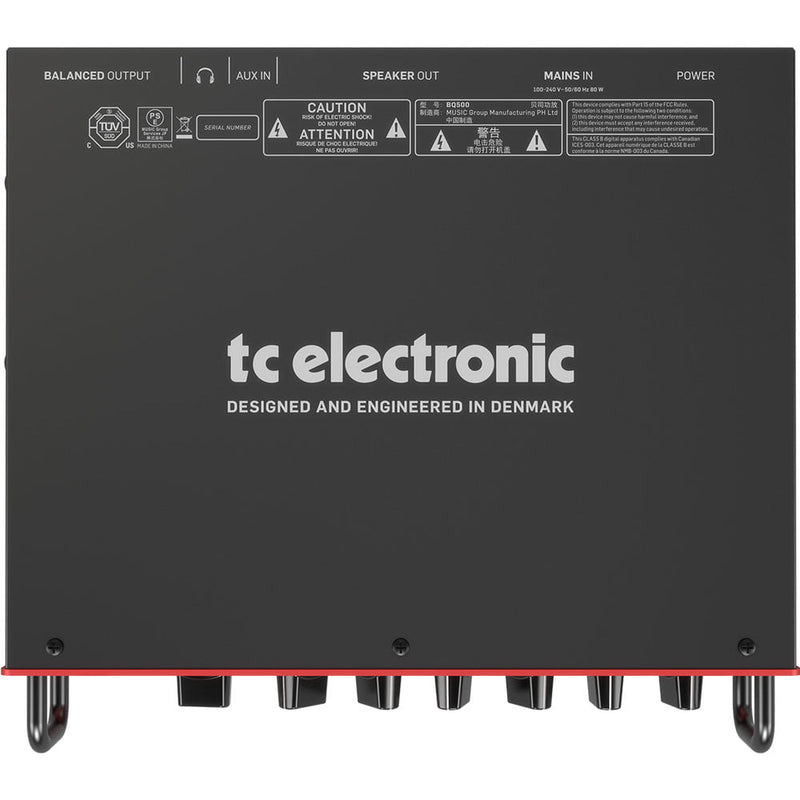 TC Electronics BQ500 500 Watt Bass Head