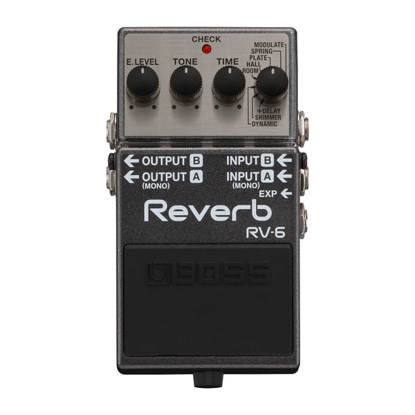 BOSS RV-6 Digital Reverb Effects Pedal