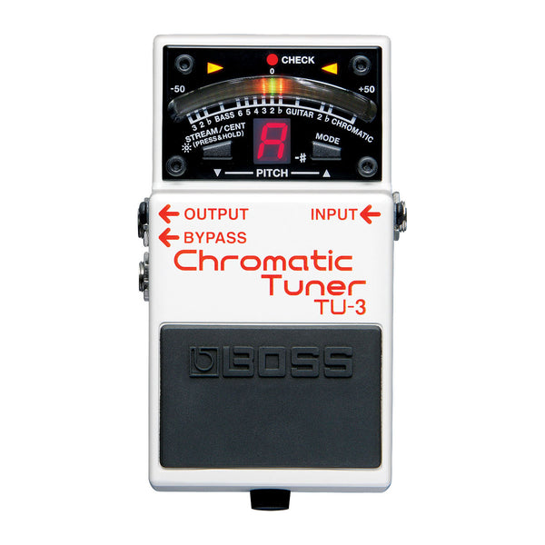 Boss TU3 Chromatic Tuner Pedal Top