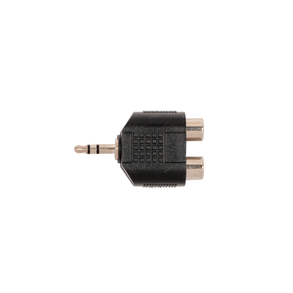 CARSON 3.5 STEREO JACK (M) TO 2 X RCA (F)