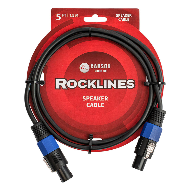 CARSON 5ft Speakon Speaker Cable