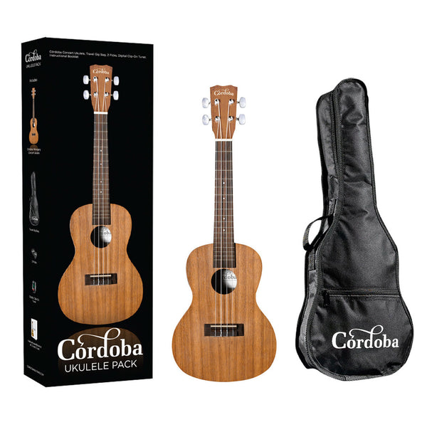 CORDOBA UP100 Concert Ukulele Pack