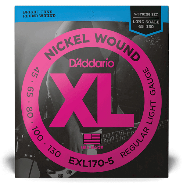 DADDARIO EXL170-5 Bass Guitar Set-Main