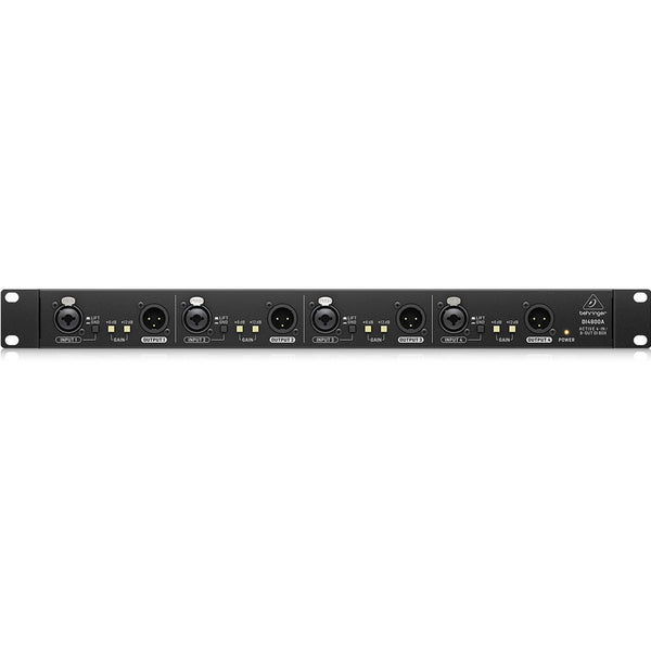 BEHRINGER DI4800A Pro 4-Channel Active DI-Box