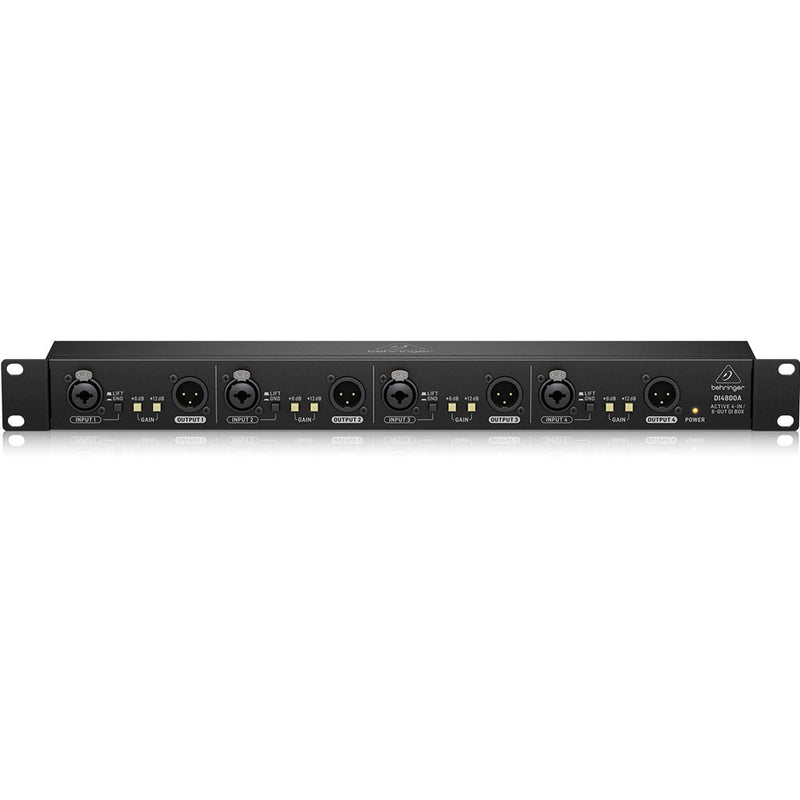 BEHRINGER DI4800A Pro 4-Channel Active DI-Box