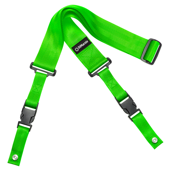 DIMARZIO-Clip-Lok-2-inch-Nylon-Strap-Neon-Green-Main