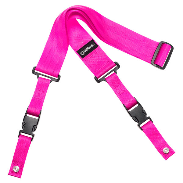DIMARZIO-Clip-Lok-2-inch-Nylon-Strap-Neon-Pink-Main