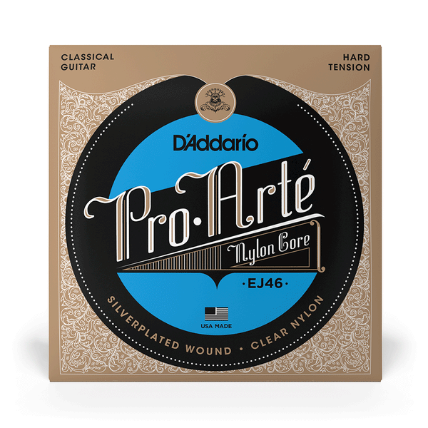 D'addario EJ46 Pro Arte Silverplated Nylon Classical - Hard Tension