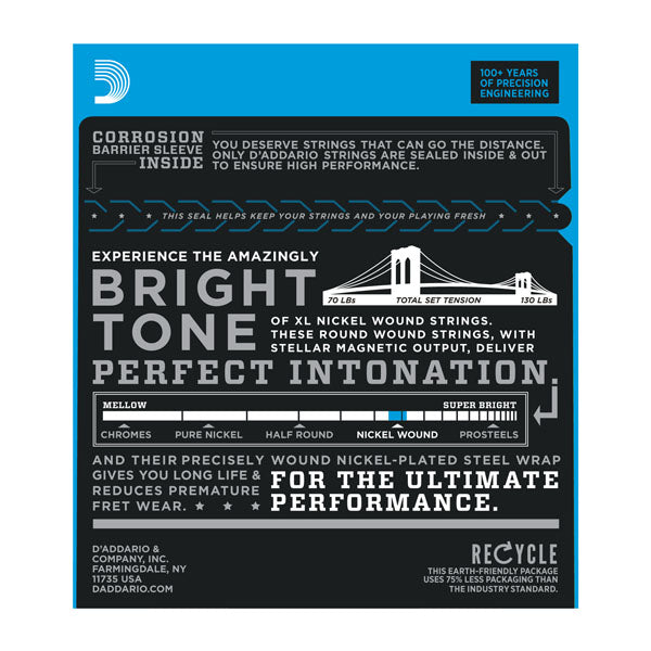 D'ADDARIO EXL120 Super Light Electric Strings 9-42 Gauge