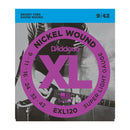 D'ADDARIO EXL120 Super Light Electric Strings 9-42 Gauge