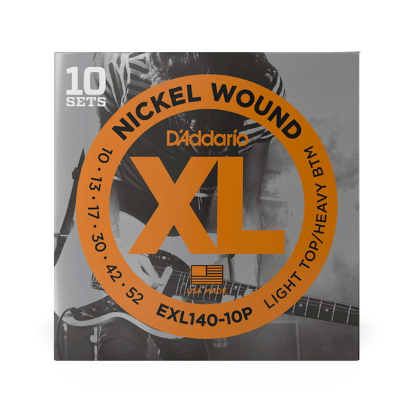 D'ADDARIO EXL140 Electric Strings 10 Pack 10-52 Gauge