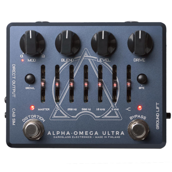 Darkglass Electronics Alpha Omega Ultra Bass Overdrive Preamp