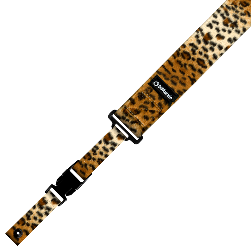 DIMARZIO Clip Lok 2 inch Nylon Strap - Cheetah