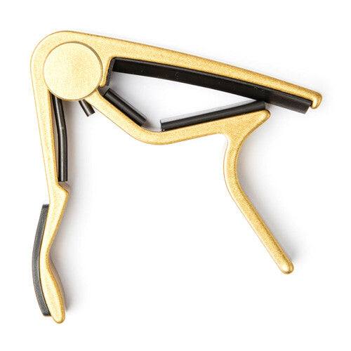 Dunlop J83CDG Trigger Style Curved Acoustic Guitar Capo – Gold