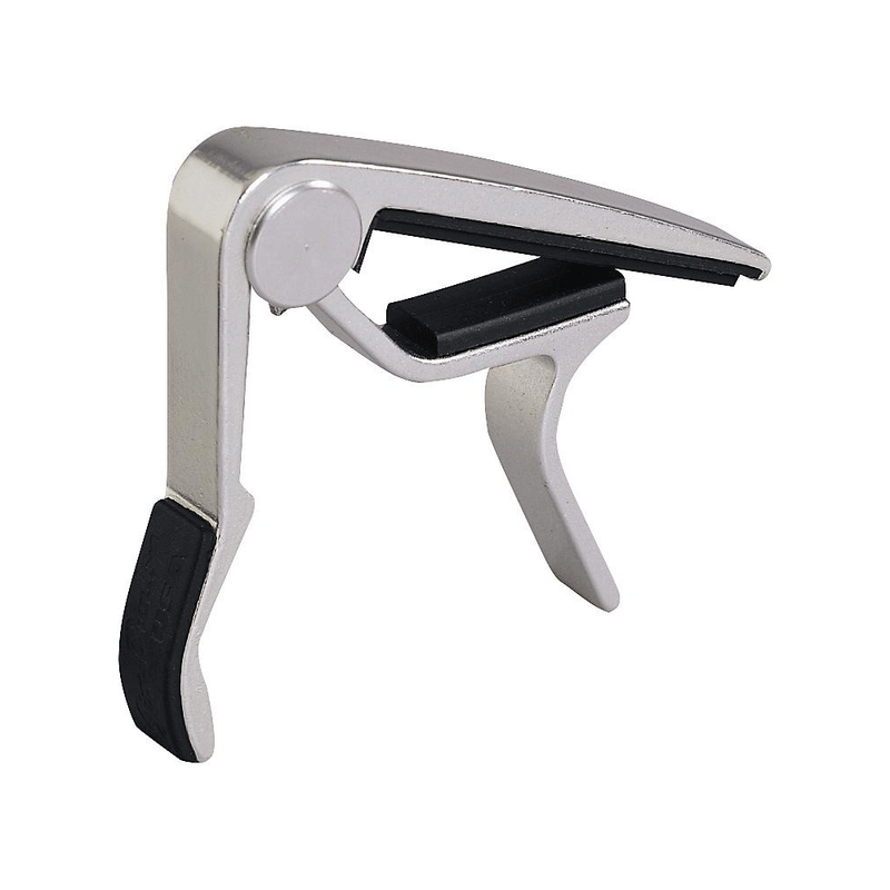 The Dunlop Trigger Flat Classical Guitar Capo allows you to quickly and easily change key with a squeeze of the hand.-Main