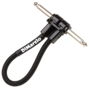 DIMARZIO 18 INCH PATCH CABLE BLACK R/ANGLE