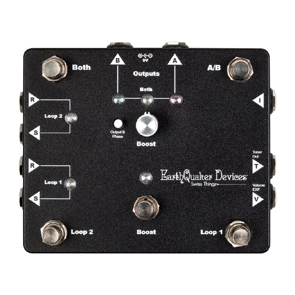 EARTHQUAKER Devices Swiss Things Pedalboard Reconciler