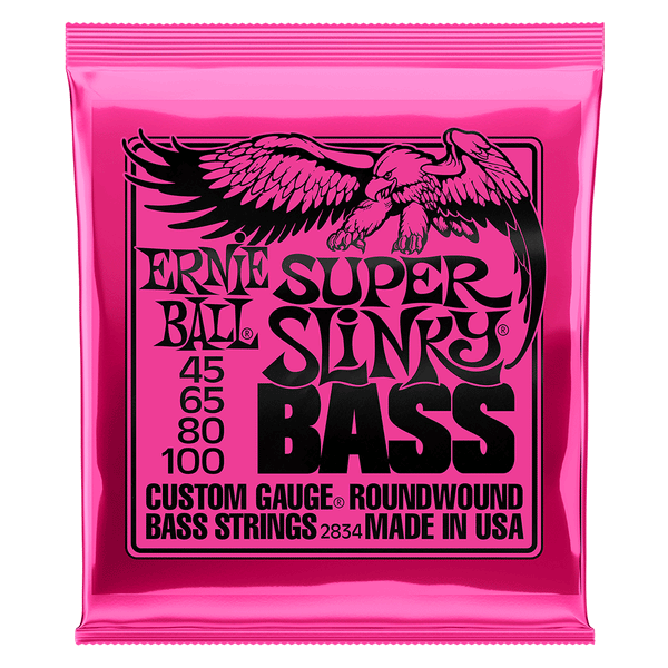 ERNIE BALL Bass Guitar Set - Super Slinky-Main