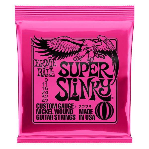 ERNIE BALL Electric Guitar Set - Super Slinky -Main