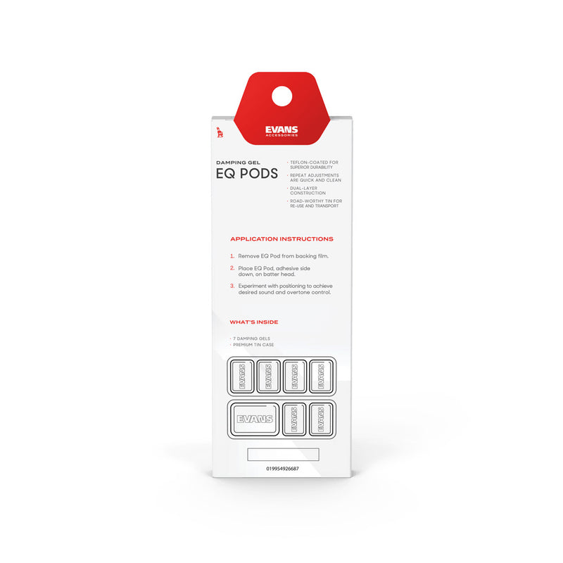 EVANS EQ Pods - Drum Dampener Gels