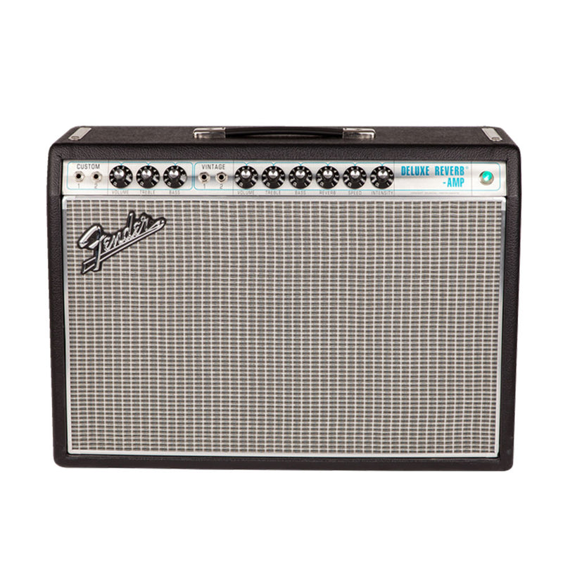 FENDER 68 CUSTOM DELUXE REVERB AMP 22W 1X12 CEL-Main