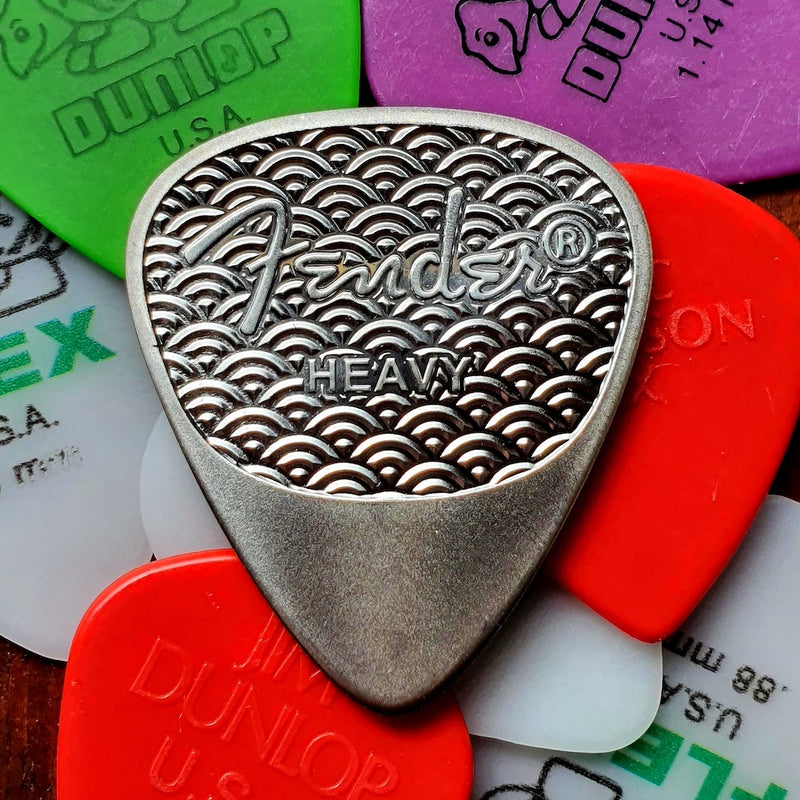 Fender Collectible Silver Guitar Pick