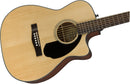 FENDER CC60SCE Concert Acoustic Electric Cutaway - Natural