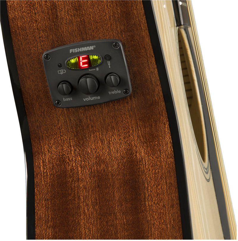 FENDER CC60SCE Concert Acoustic Electric Cutaway - Natural