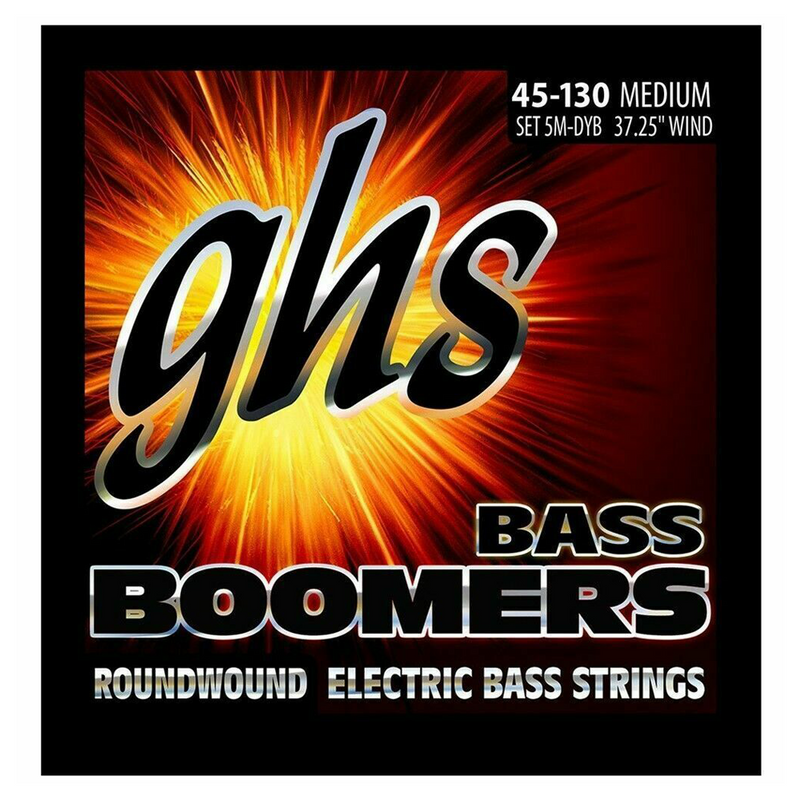 GHS 5M-DYB BOOMERS 045-130 Medium 5-String Bass Strings