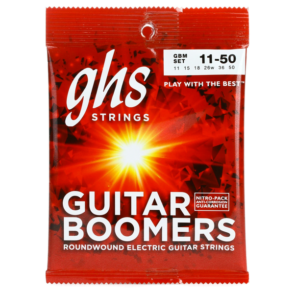 GHS GBM BOOMERS 11-50 Electric Guitar Strings