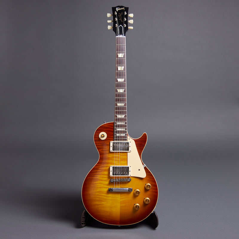 Gibson les paul 59 iced tea burst vos clearance