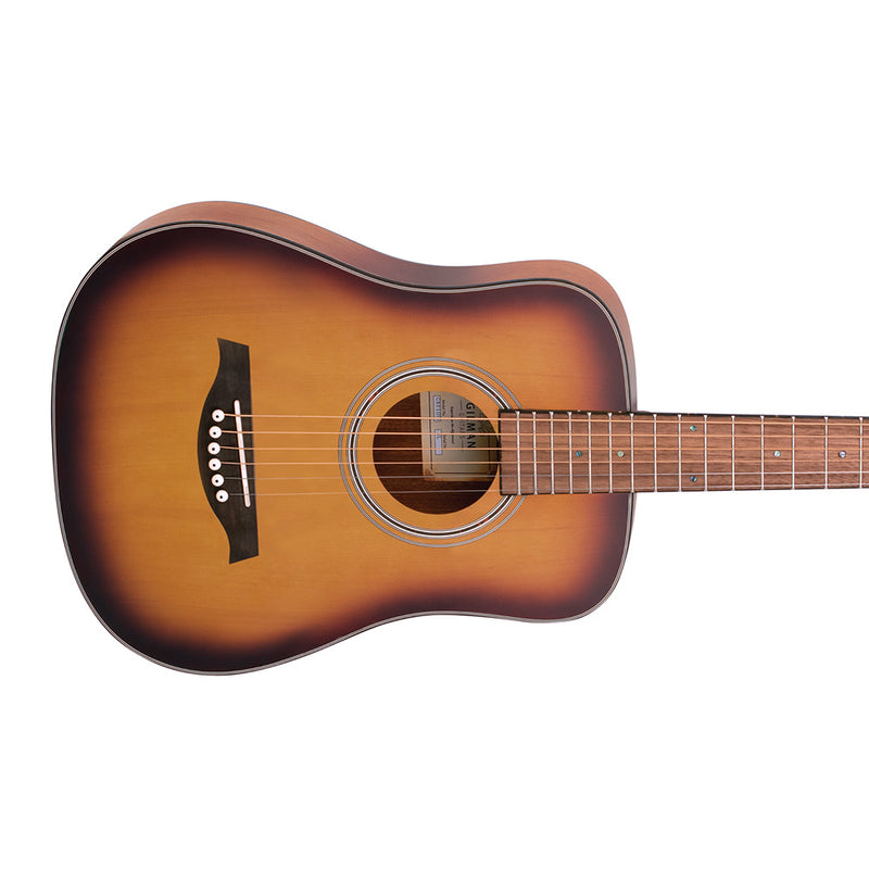 GILMAN GBY10 Mini Traveller Acoustic - Tobacco Sunburst