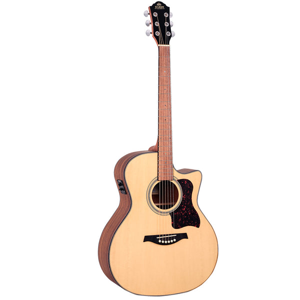 GILMAN GA10CE Grand Auditorium Acoustic Electric - Natural