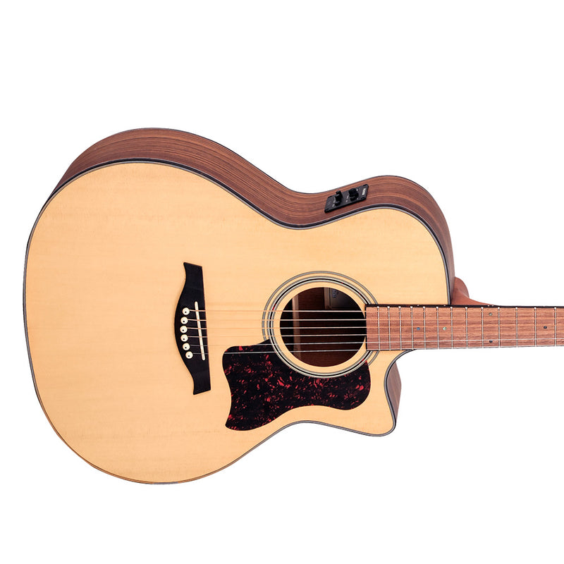 GILMAN GA10CE Grand Auditorium Acoustic Electric - Natural